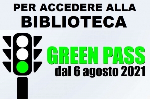 Ingresso in biblioteca solo con Green Pass 