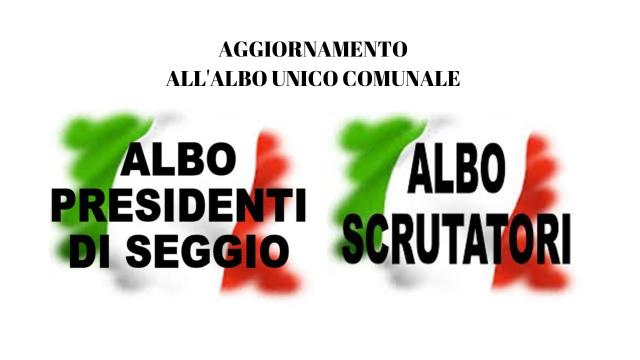 Albo scrutatori e presidenti di seggio