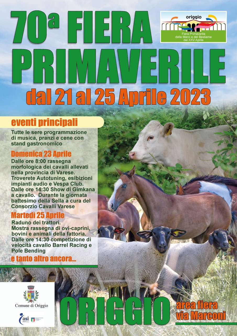 70° Fiera Primaverile del Bestiame e delle Merci del XXV Aprile