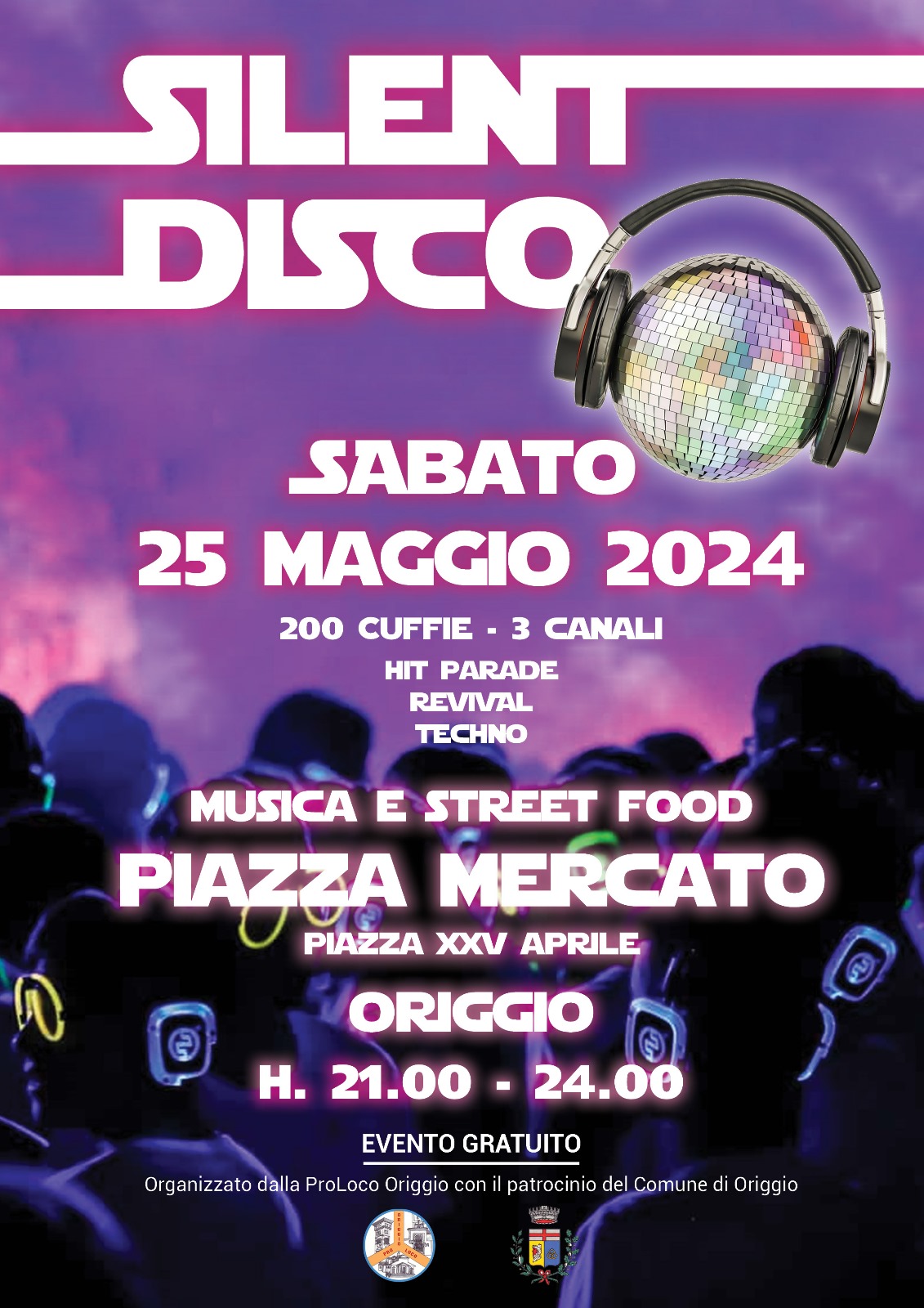 Silent Disco -Proloco Origgio