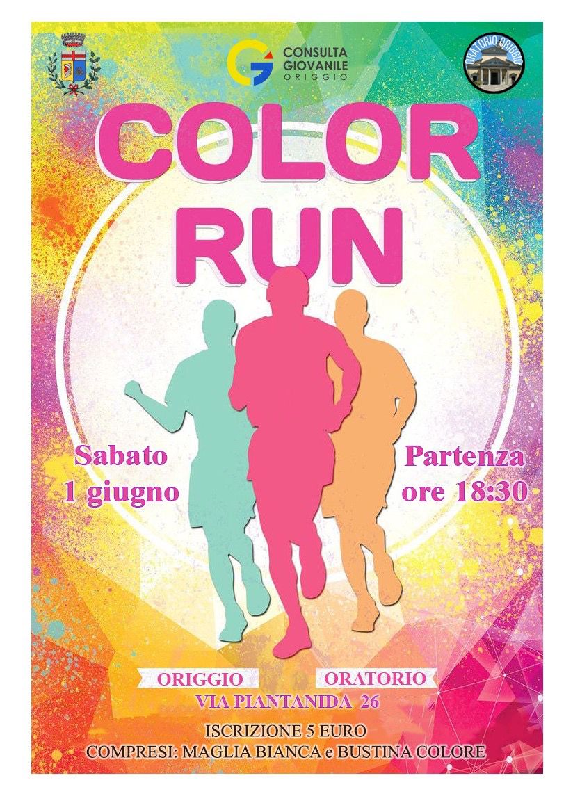 COLOR RUN - Consulta Giovanile Origgio