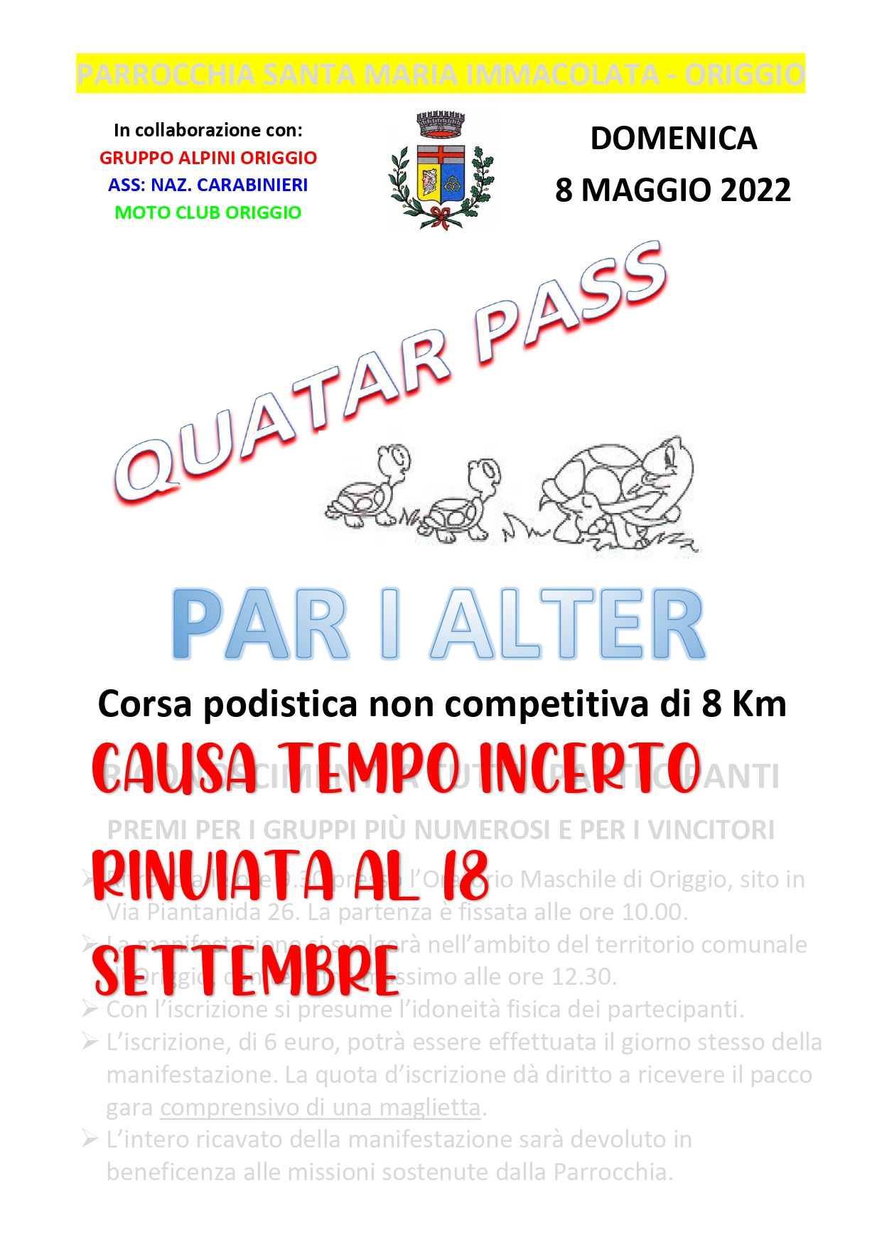 Rinvio Quatar Pass