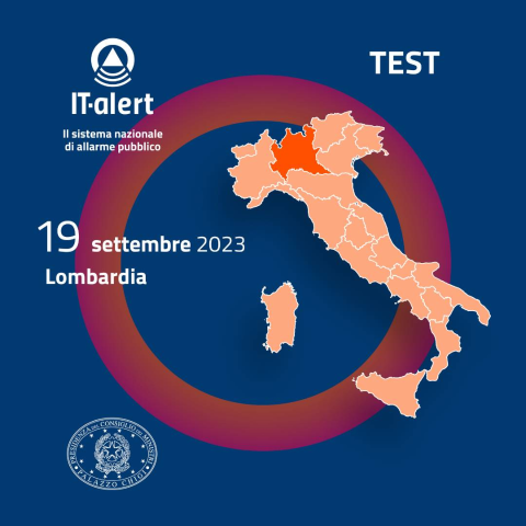 Test di IT-Alert Lombardia